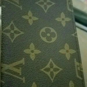 Louis Vuitton checkbook cover